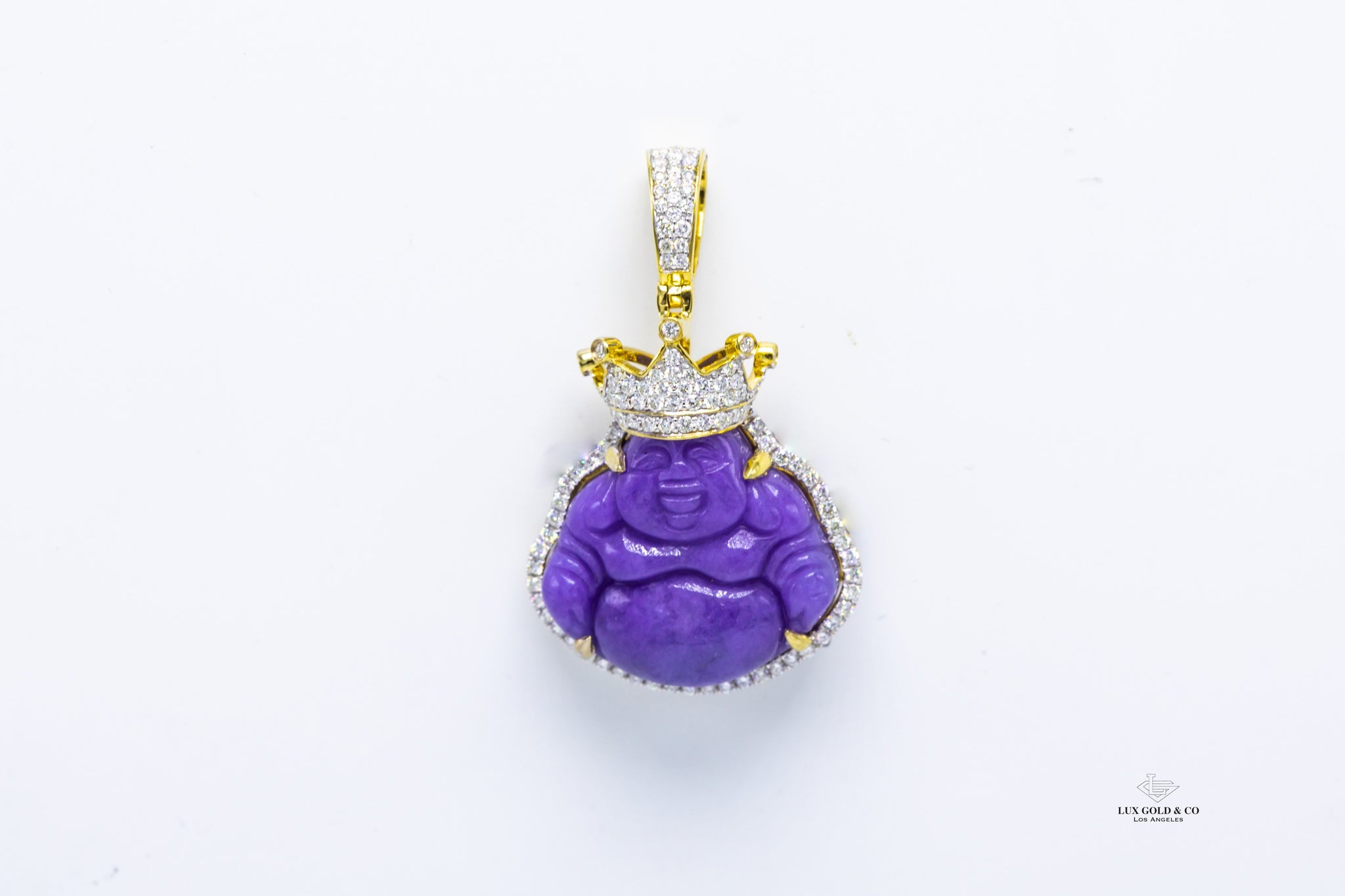 Jade King Buddha Pendant